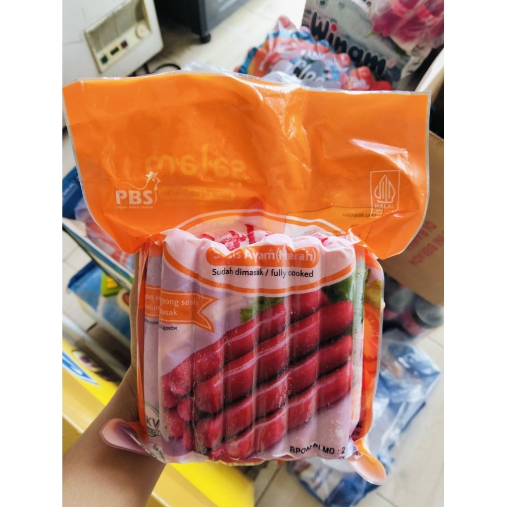

SALAM SOSIS MERAH ULIR 500GR