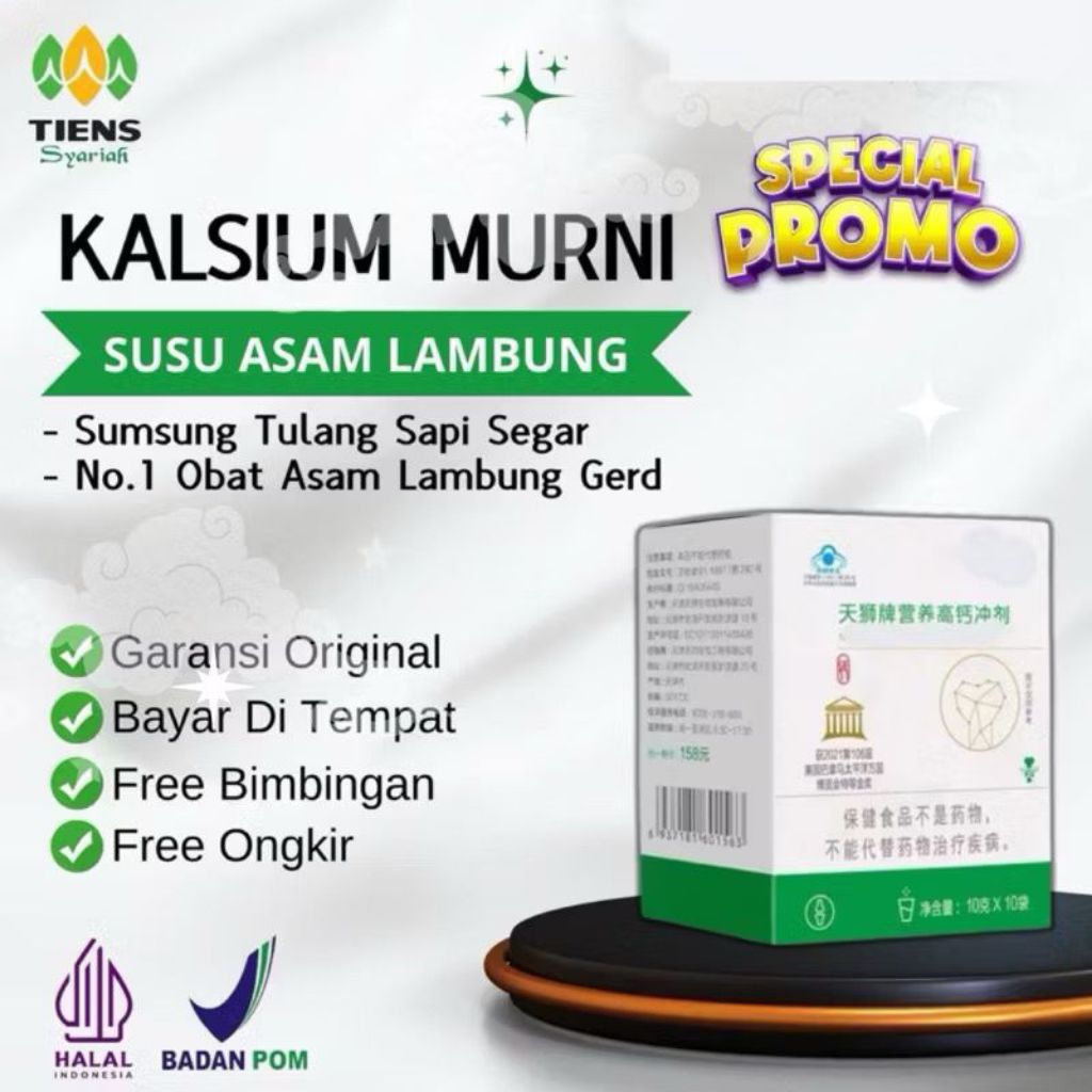 [ TERLARIS ] CHITIN CHITOSAN & KALSIUM MURNI TIENS SUPLEMEN ASAM LAMBUNG PALING AMPUH PELANGSING TUB