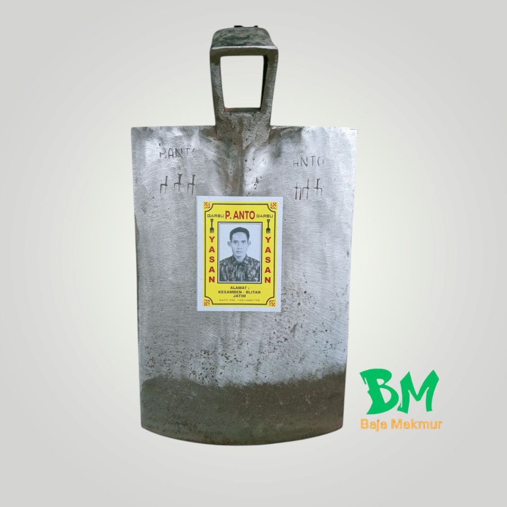 CANGKUL ASLI BLITAR BAJA ISEN / CANGKUL SAWAH KEBUN/PACUL SAWAH GARPU TIGA PUTIH