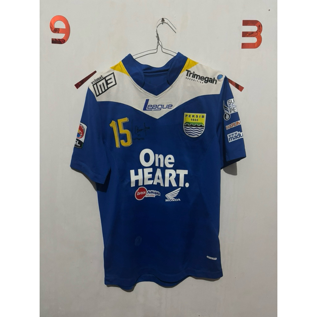 Jersey Persib 2013 PI + sign Firman utina