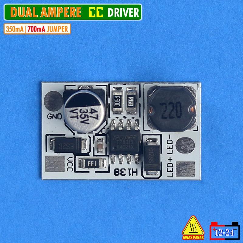 Dual Ampere 350mA 700mA Mini Driver LED 1W 3W HPL Taiwan Epistar BrightLux CREE OSRAM IR AKI DC 12V 