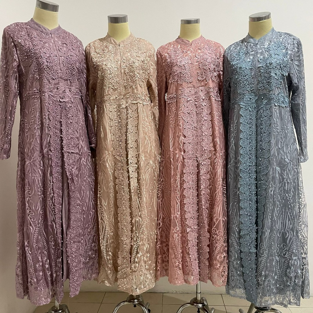 gamis bordir full YL82