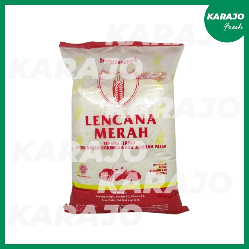 

Tepung Terigu Lencana Merah 1kg