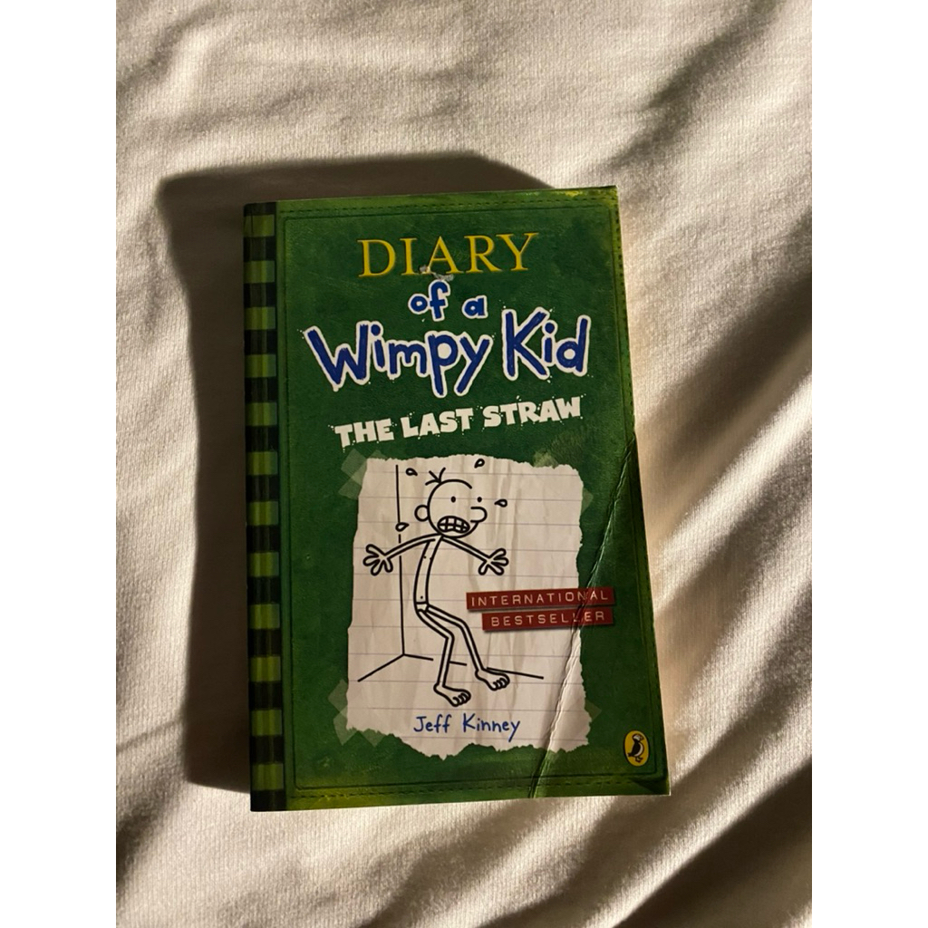 Preloved book Diary of a Wimpy Kid The last straw
