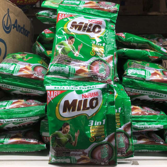 

Milo Healthy Drink 3 in 1 34g Renceng 10 Sachet