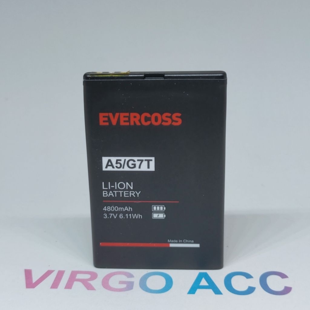 Baterai Batre Battery Evercoss A5 G7T Evercross Original Battery Hp