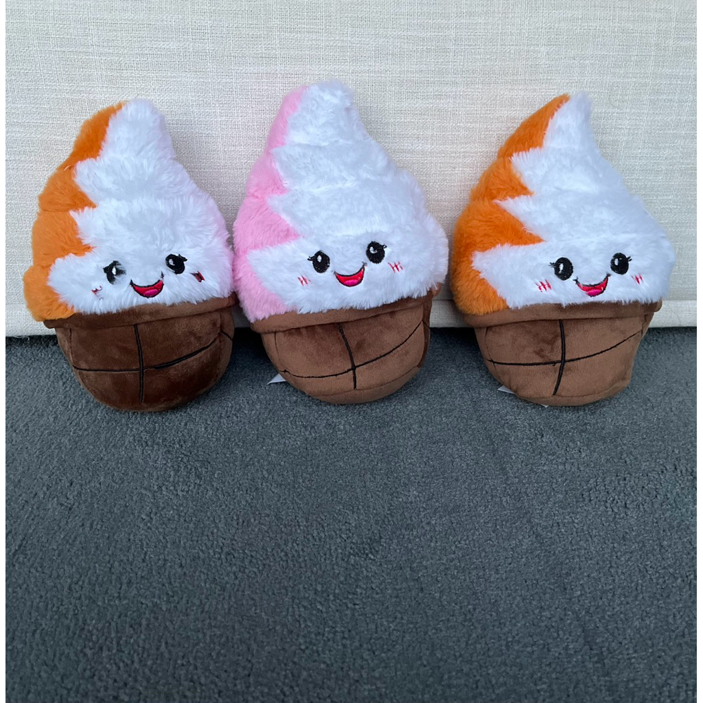 Boneka ice cream coklat toys