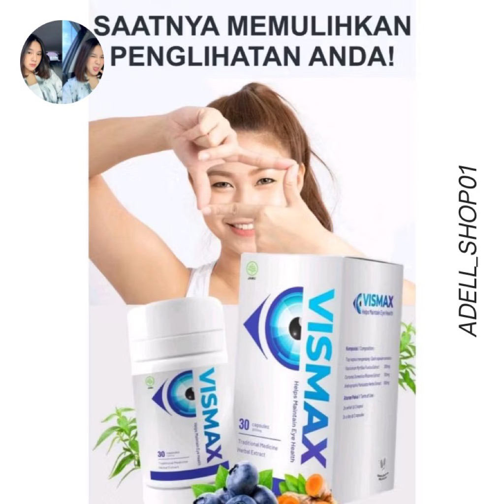 VISMAX Obat Vismax Asli Original Bergaransi Berkualitas Lulus Uji BPOM RI