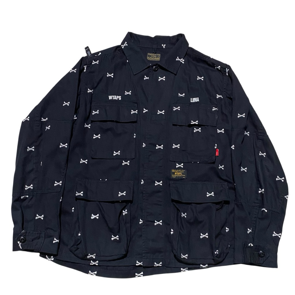 WTAPS crossbones jungle shirt jacket
