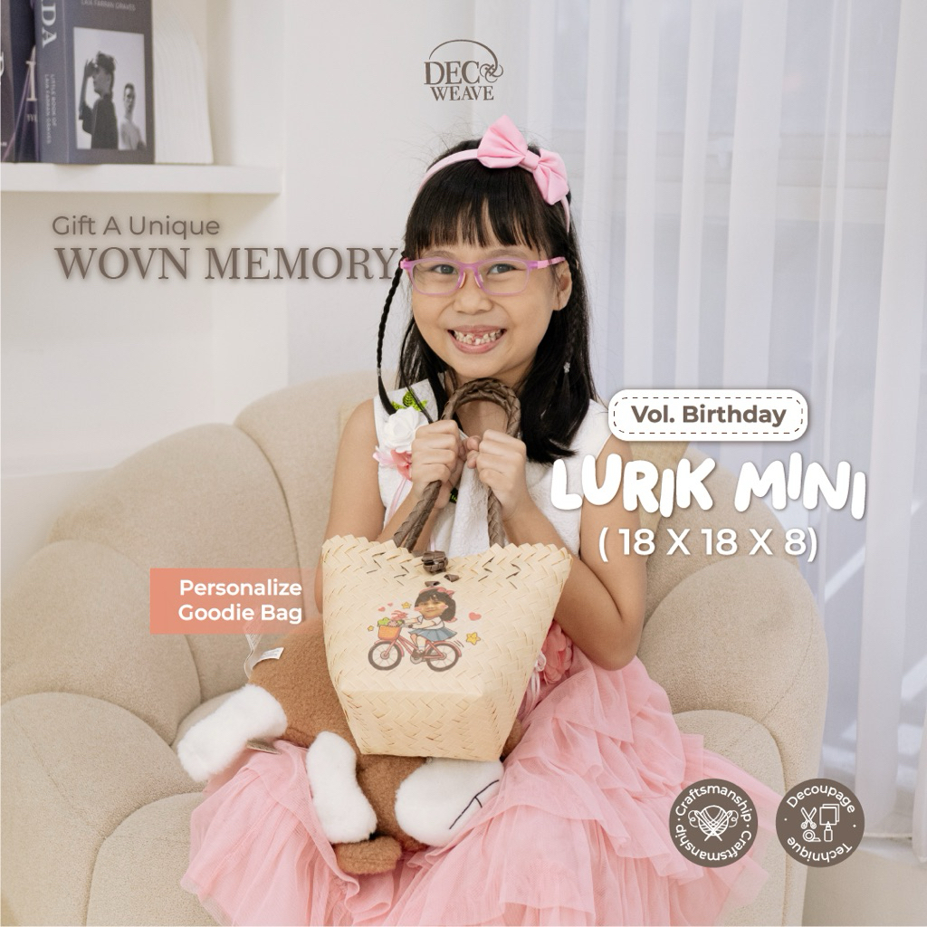 

Goodie Bag Lurik Mini Decoupage