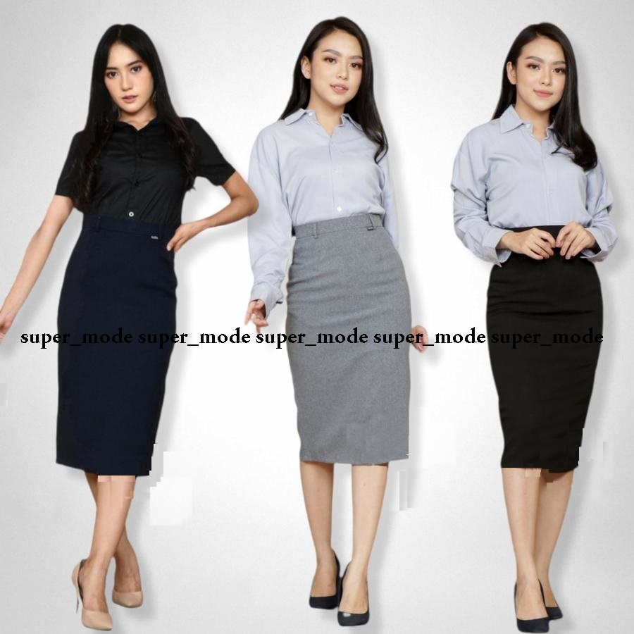 rok span pendek / rok span wanita / rok pendek wanita kantor / rok kantor pendek wanita