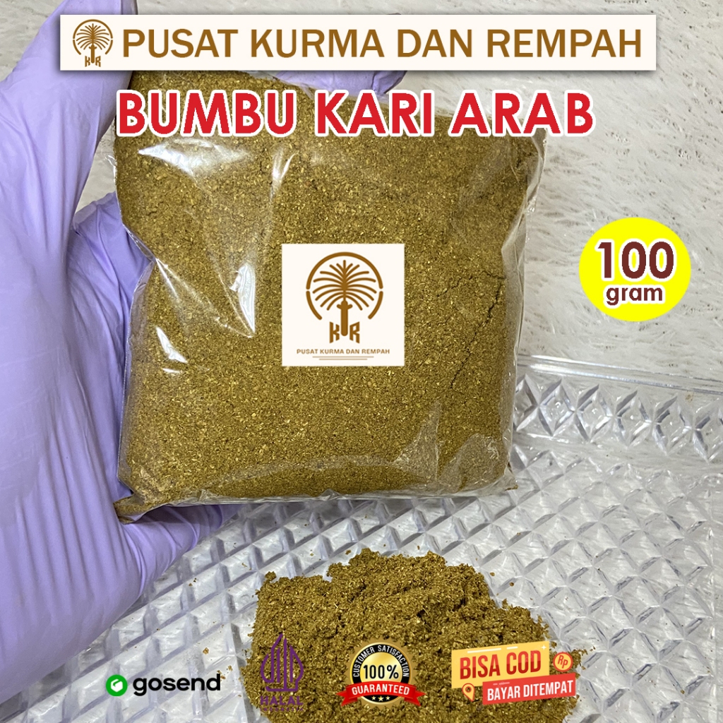 

Bumbu Kari PKR 100gr - Bubuk Karih - Arabian Curry Powder - Bubuk Kare - Bumbu Masakan Arab