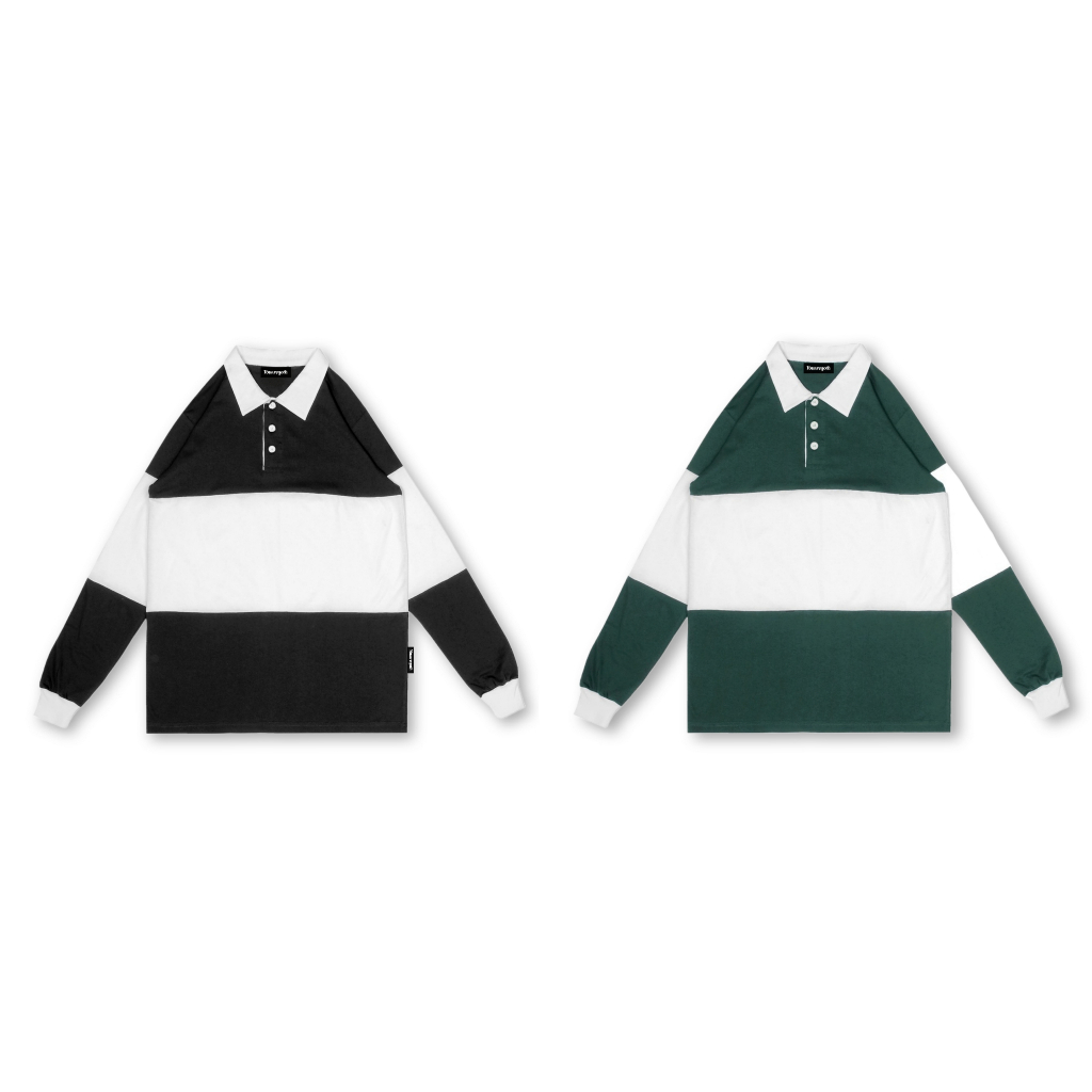 QOTH - Rugby Stripe Vintage Polo Shirt