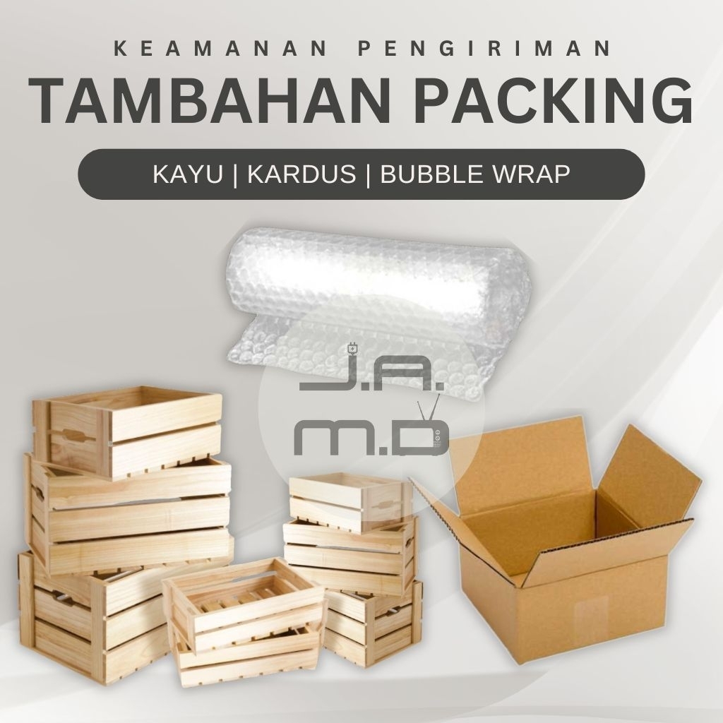 

Tambahan Packing Kardus / Kayu
