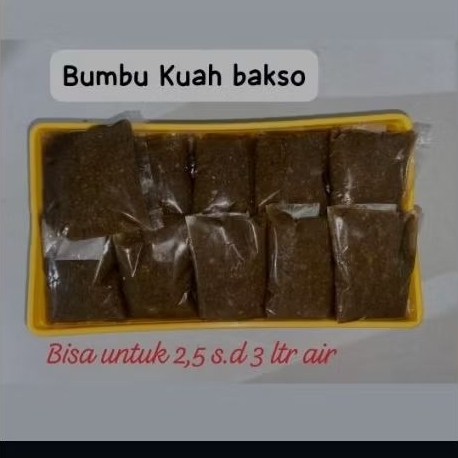 

bumbu kuah bakso homemade