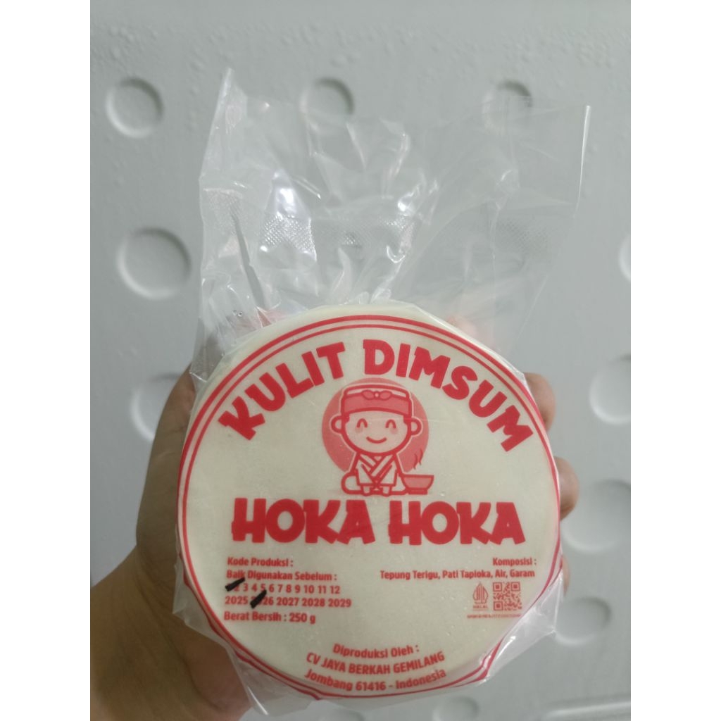 

Kulit dimsum Hoka isi 50 9cm