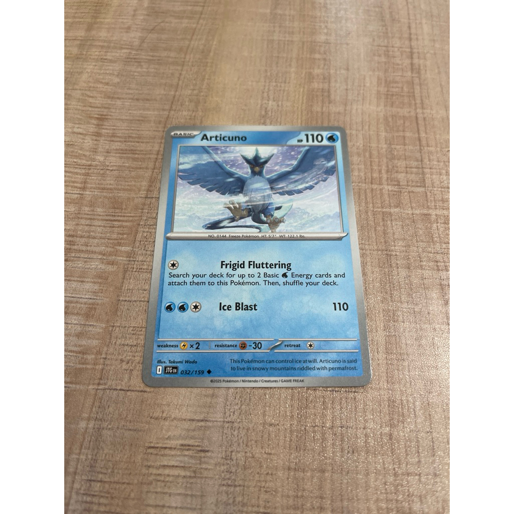 kartu pokemon original articuno 032/159