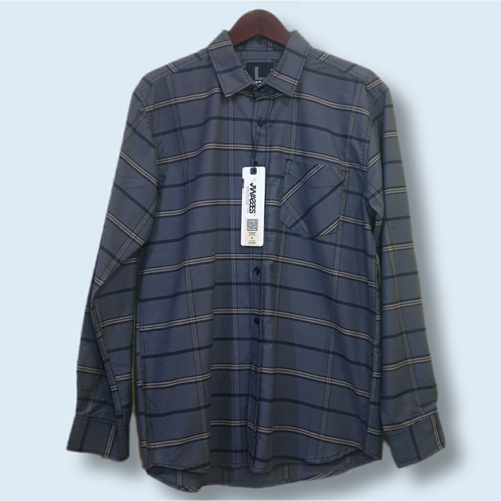 Kemeja - Kemeja Flanel - Kemeja Lengan Panjang