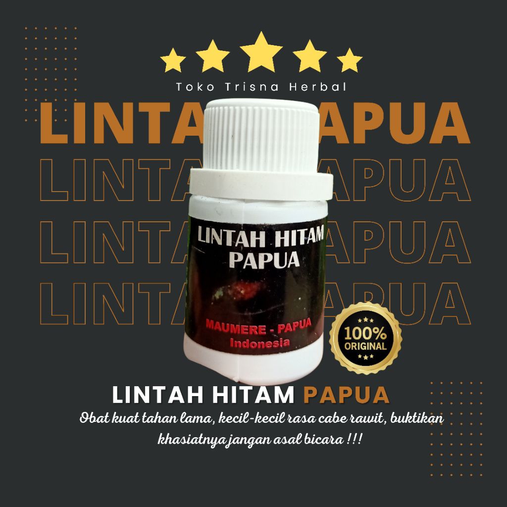 Minyak Lintah Papua Obat Pembesar Asli Dari Papua Best Promo Murah