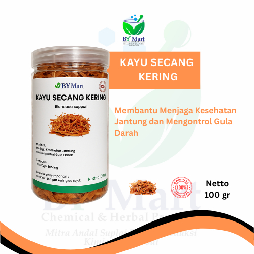 

BY KIMIA & HERBAL - Kayu Secang Kering / Herbal Menjaga Kesehatan Jantung