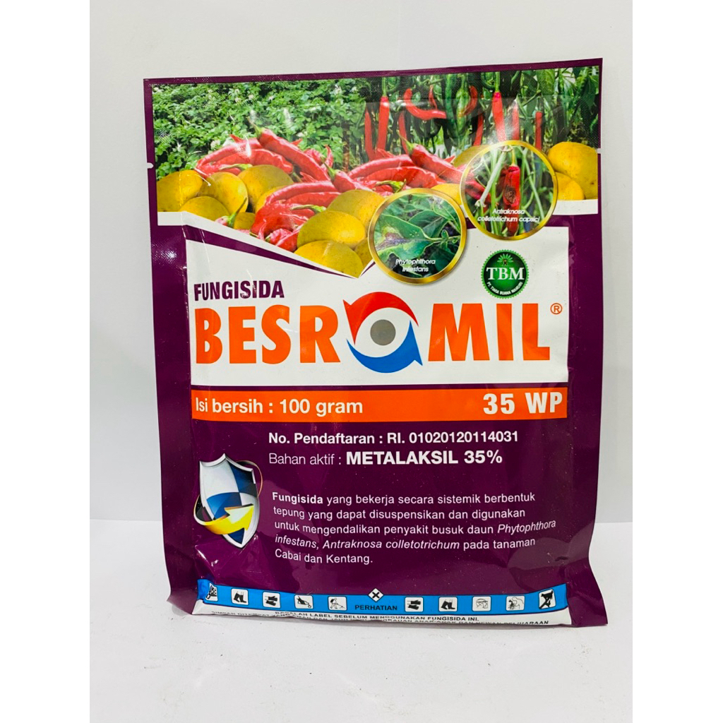 Fungisida sistemik - Besromil 35 WP 100 gr ASLI