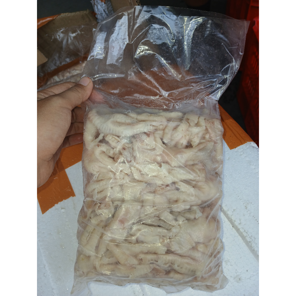 

Ay00! ceker tanpa tulang ( stengah mentang ) frozen (SEDANG) 1kg murah 46500/ceker ayam/ceker bersih