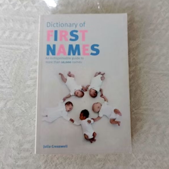 Buku Kamus Dictionary of First Names Preloved