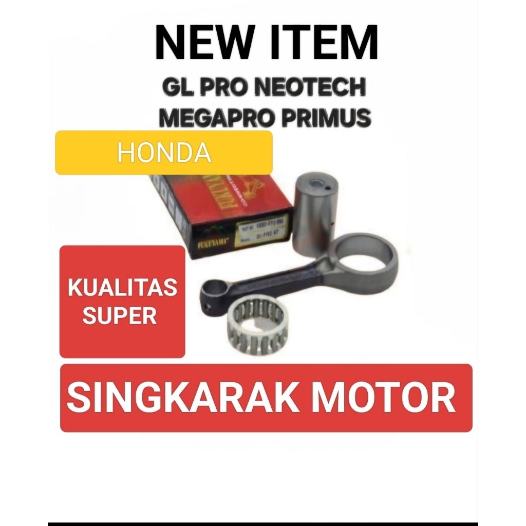 SOKAR STANG SEHER HONDA GL PRO NEOTECH MEGAPRO PRIMUS FUKUYAMA ORIGINAL