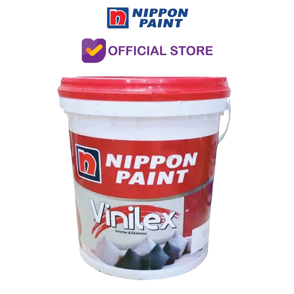 CAT TEMBOK DALAM VINILEX KEMBANG PASTEL WARNA PUTIH 300 UKURAN 25KG