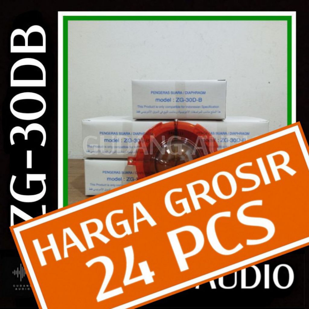24 UNIT SPUL MEMBRAN TOA ZG-30DB SPUL CORONG SPEAKER TOA ZG 30 50 WATT