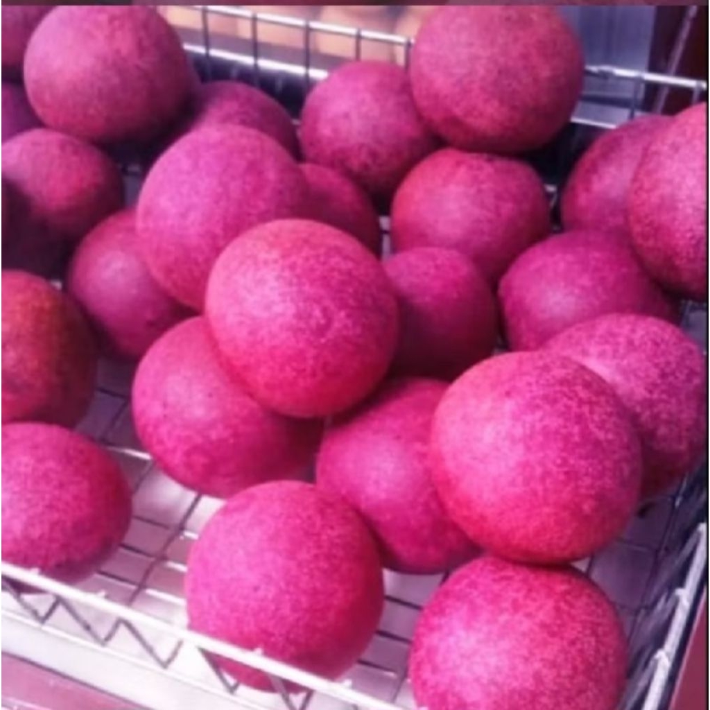 

BOLA UBI kopong dikirim Adonan Atau sudah Bulat