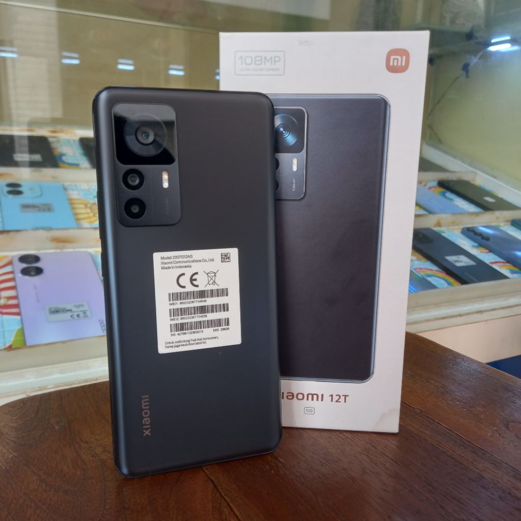 xiaomi mi12t 5G Ram 8GB Internal 256GB HP Second Seken Bekas Fullset [murah] hp murah