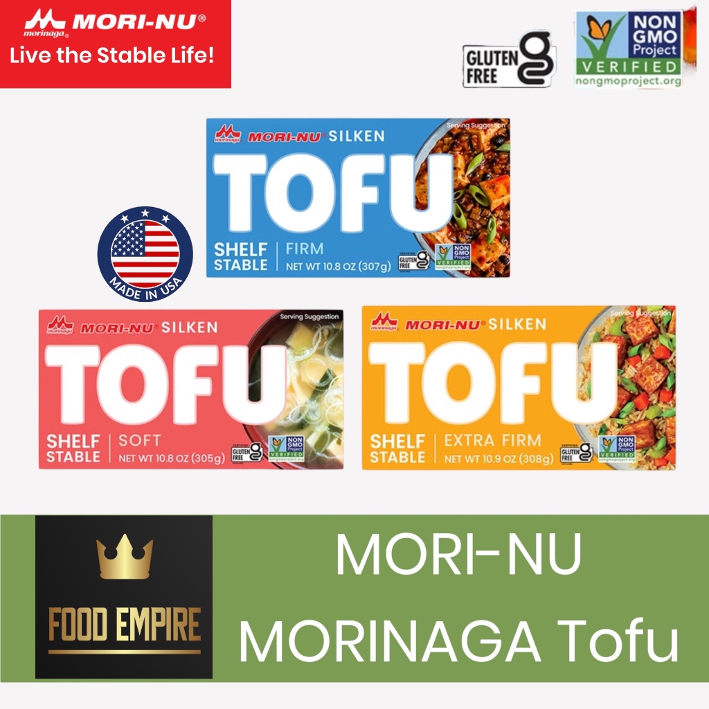 

MORINAGA Tofu | MORI-NU Silken Tofu Soft - Firm | Tahu Sutra