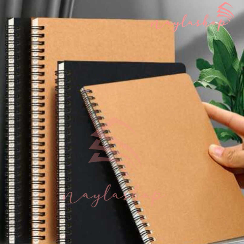 

Sketchbook A4 Craft (Cover cokelat) | Buku Sketsa Spiral Art Journal