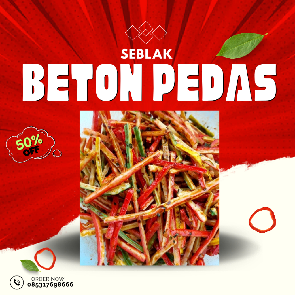 

CEMILAN CEUROMLAH - Seblak Beton PEDAS 250 gram BANDUNG