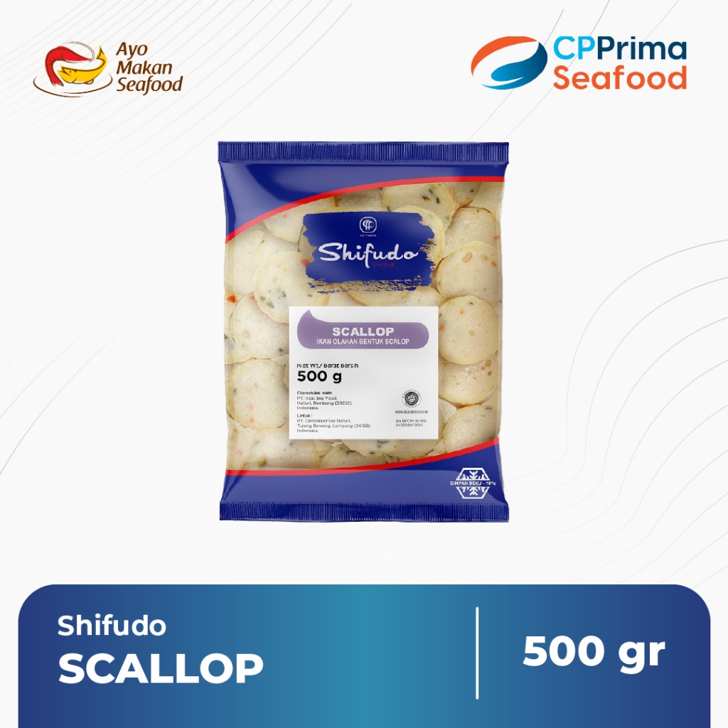 

Shifudo Scallop 500 gr