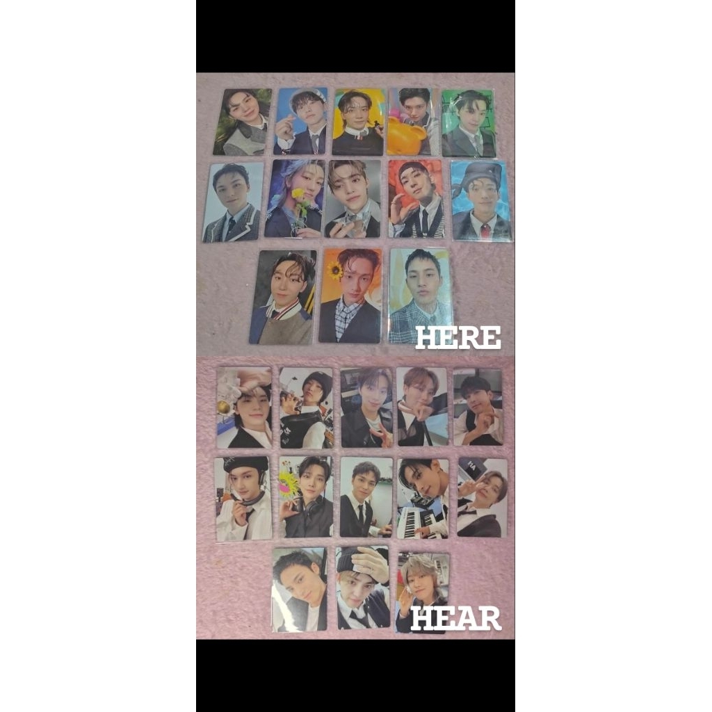 PHOTOCARD SEVENTEEN, ALBUM 17 IS RIGHT HERE