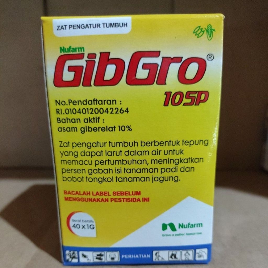Gibgro 10SP 1 gram ZPT giberelin acid nutrisi tanaman