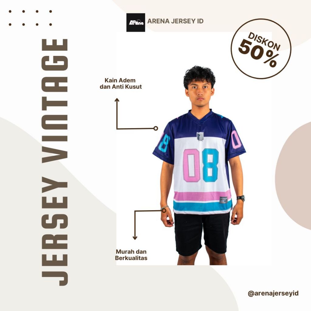 Jersey Oversize No 08 69 60 | Jersey Streetwear | Jersey Vintage | Rugby | Retro | Jersey ArenaJerse
