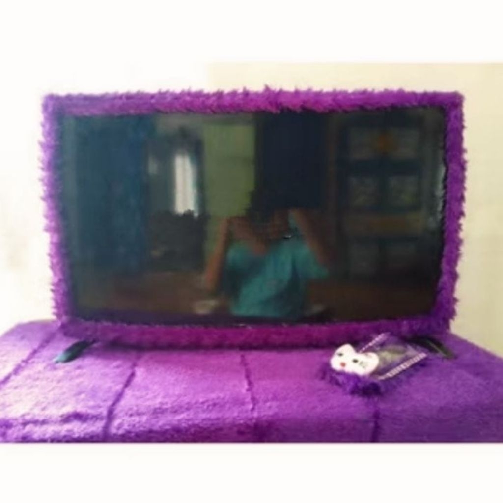 Taplak meja+bando tv led,Alas meja TV