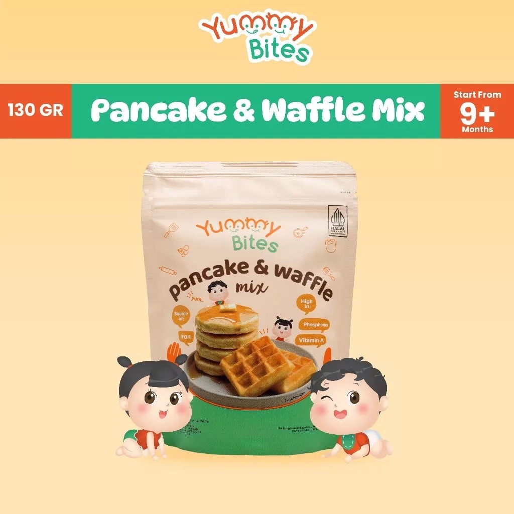 

Yummy Bites Pancake & Waffle Mix 130g