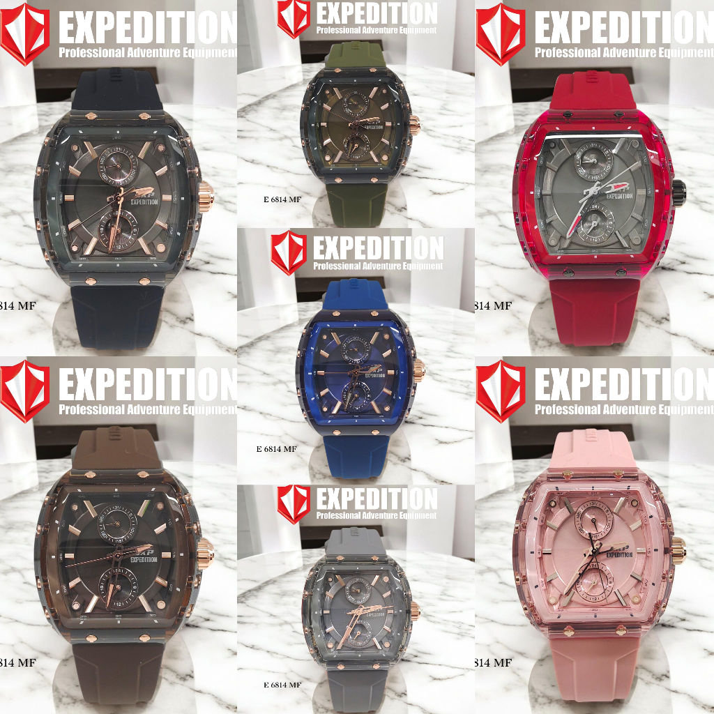 Jam Tangan Wanita EXPEDITION E6814 E 6814 Original Garansi Resmi