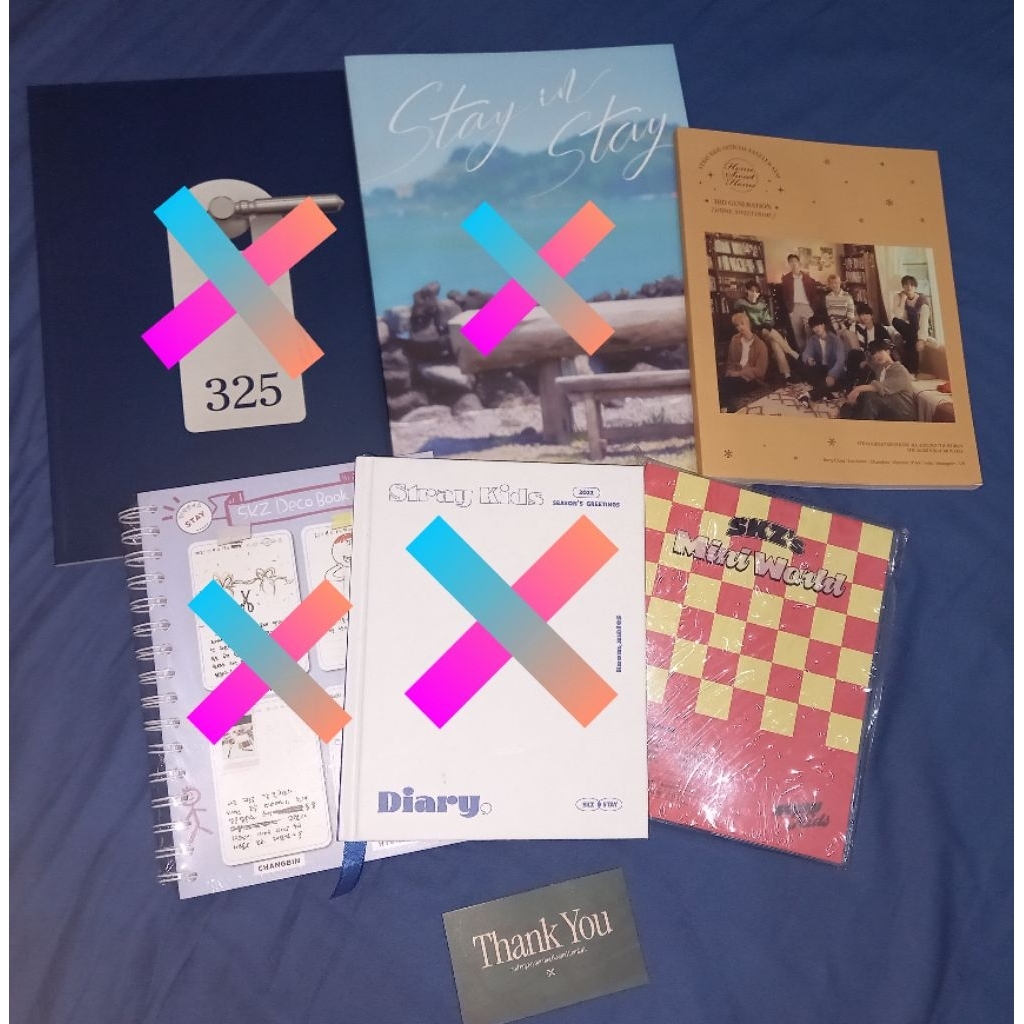 PHOTOBOOK SKZ SKZ IN JEJU (2 VERSION) , PHOTOBOOK 3RD GEN STAY MEMBERSHIP, Diary SG 2022 SKZ, Diary 