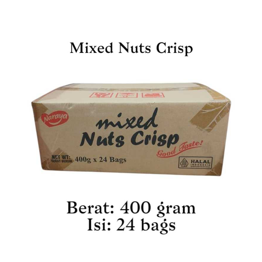

1 Karton Mixed Nuts Crisp / 1 Dus Mixed Nuts Crisp