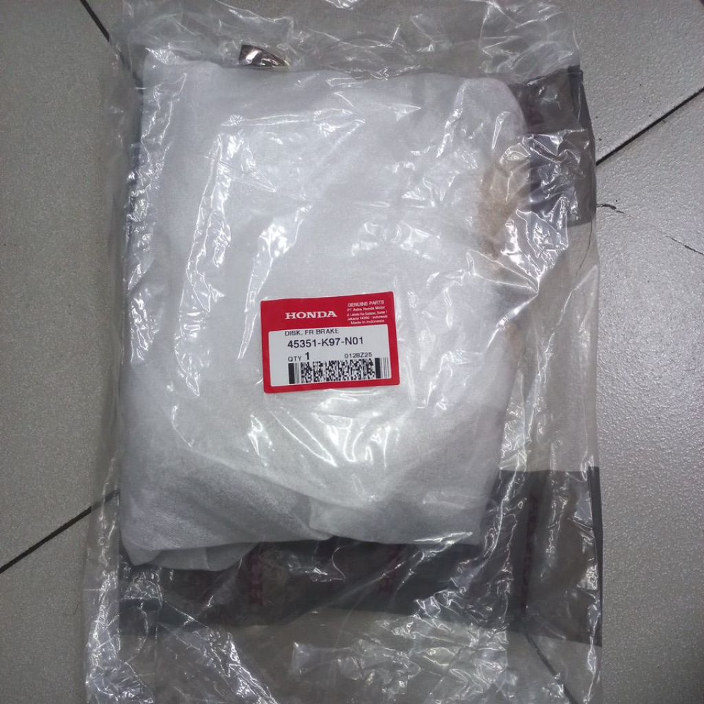 45351K97N01 – DISK FR BRAKE, PIRINGAN CAKRAM DEPAN PCX 150 ORI AHM