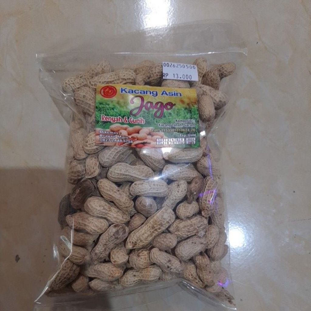 

Kacang Asin Renyah Gurih – Camilan Sehat & Nikmat