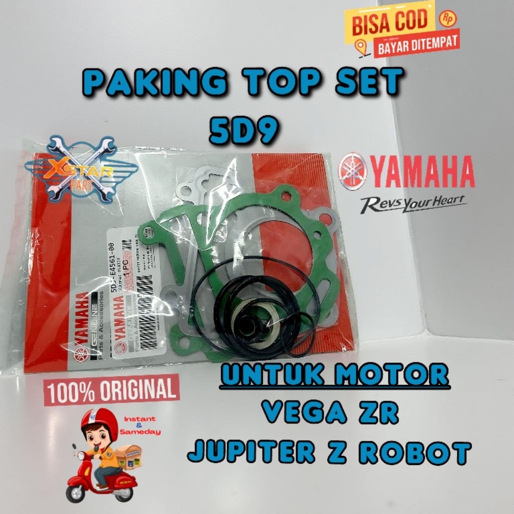 ORI PAKING TOP SET 5D9 VEGA ZR, JUPITER Z ROBOT