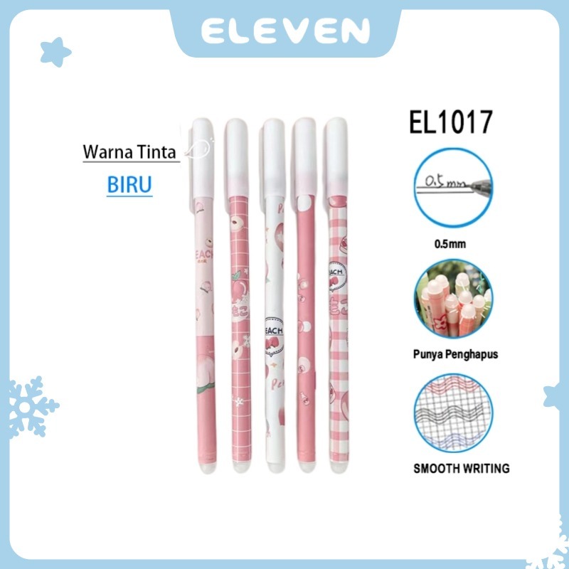 

ELEVEN Pulpen Gel Tinta Bisa Di hapus - Bolpoin Gel Erasable