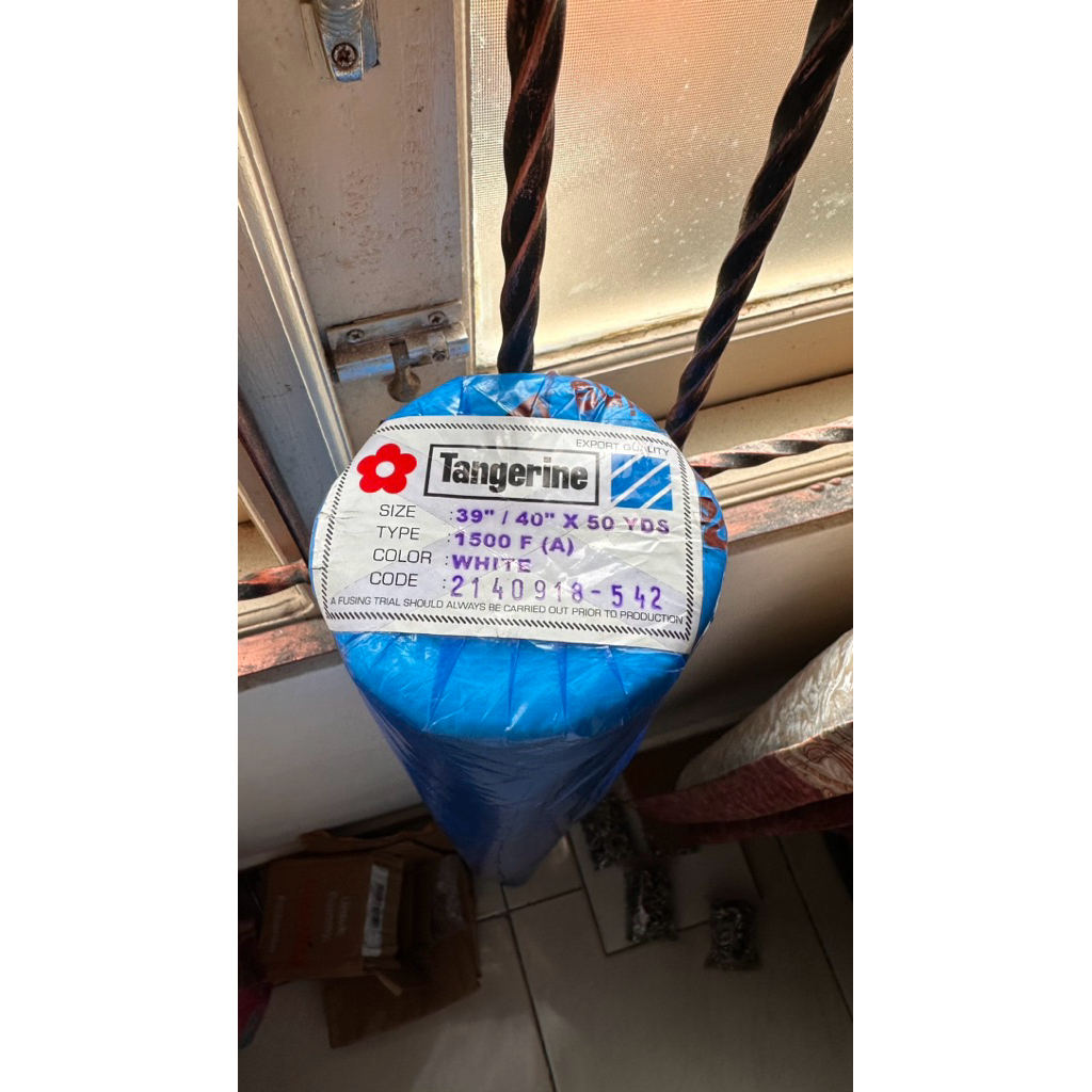 Kain Vislin / Kain Keras Vislin TERMURAH / Kain Lapis Lem Merk Tangerine 1500F 1 Roll