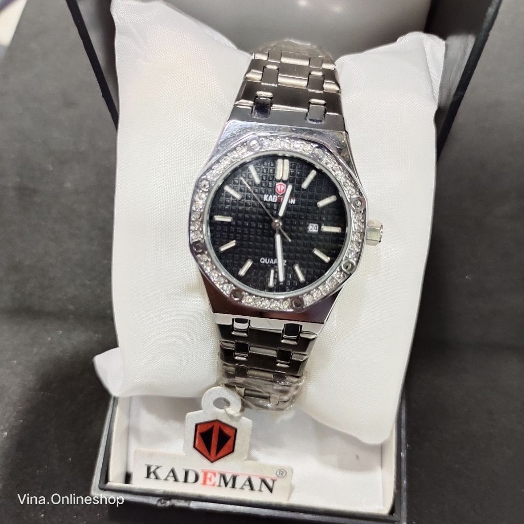 JAM TANGAN SPORT SILVER WANITA KADEMAN JAM TANGGALAN